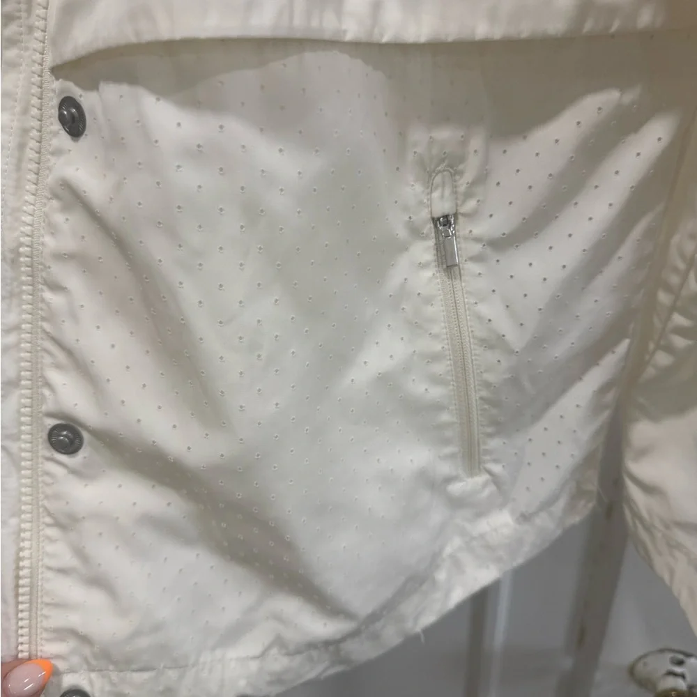 Athleta White Aerate Jacket Lightweight Casual Wear - Picture 13 of 16